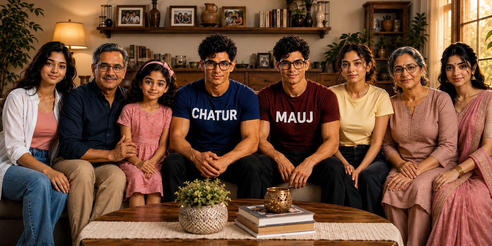 The Chatur vs Mauj family