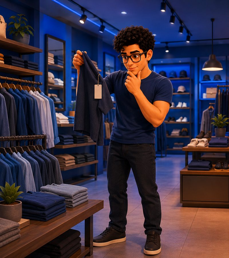 Chatur overthinking a purchase